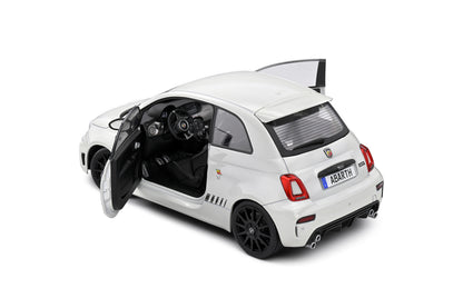 Fiat F595 Abarth – Ghiaccio White – 2022 1/18 Solido S1811301