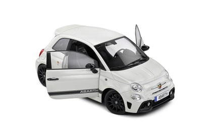 Fiat F595 Abarth – Ghiaccio White – 2022 1/18 Solido S1811301