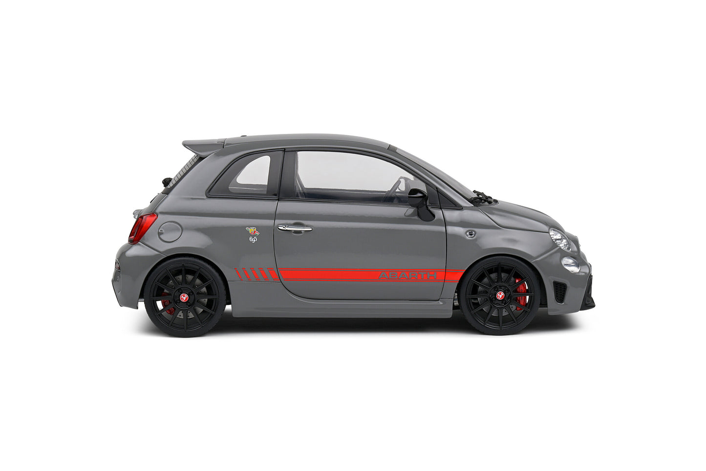 Fiat 695 Abarth XSR Edition Yamaha – Record Grey – 2022 1/18 Solido S1811302