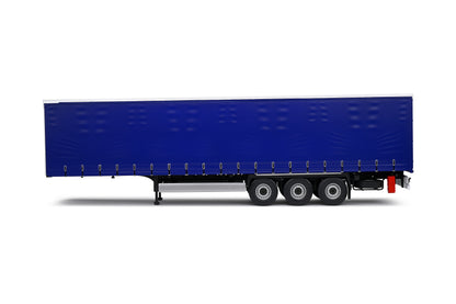 Tarpolin Trailer Blue 1/24 Solido S2400504