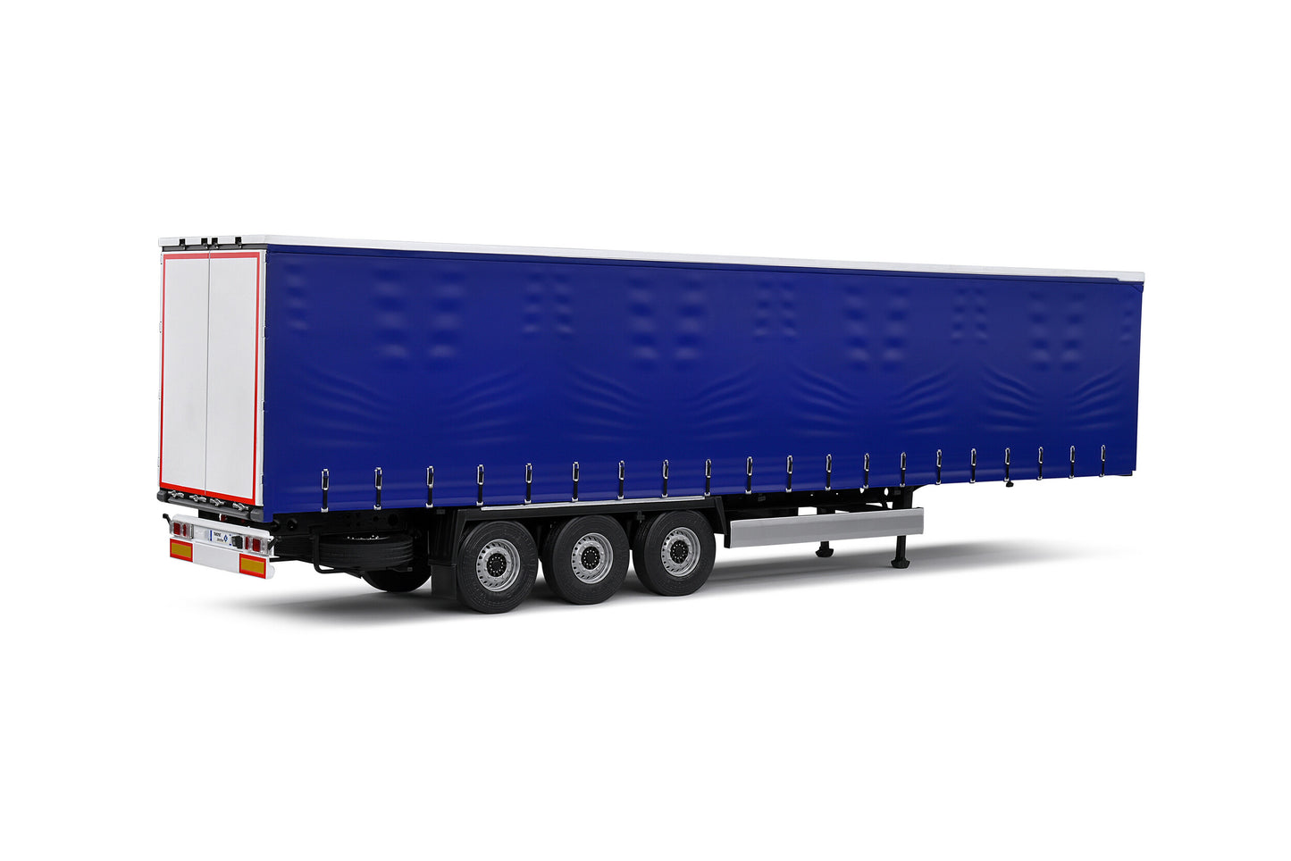 Tarpolin Trailer Blue 1/24 Solido S2400504