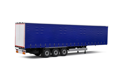 Tarpolin Trailer Blue 1/24 Solido S2400504