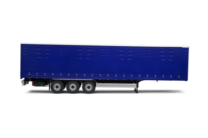 Tarpolin Trailer Blue 1/24 Solido S2400504