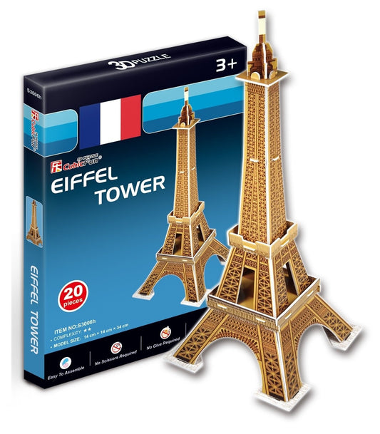Eiffel Tower (France) 20pcs  CubicFun CFS3006H
