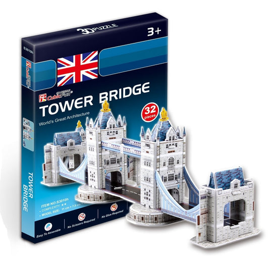 Tower Bridge (UK) 32pcs  CubicFun CFS3010H