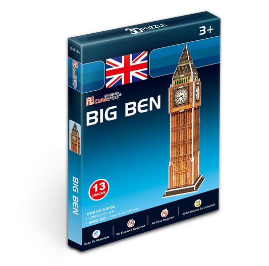 Big Ben (UK) 13pcs  CubicFun CFS3015H
