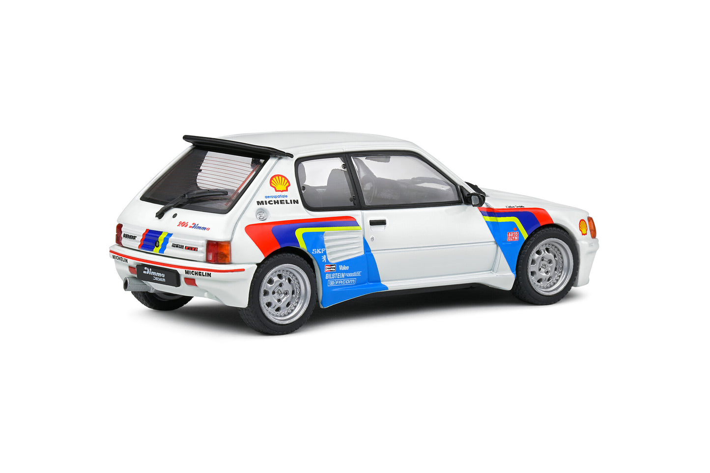 Peugeot 205 Dimma Rallye Tribute – White – 1992 1/43 Solido S4310805