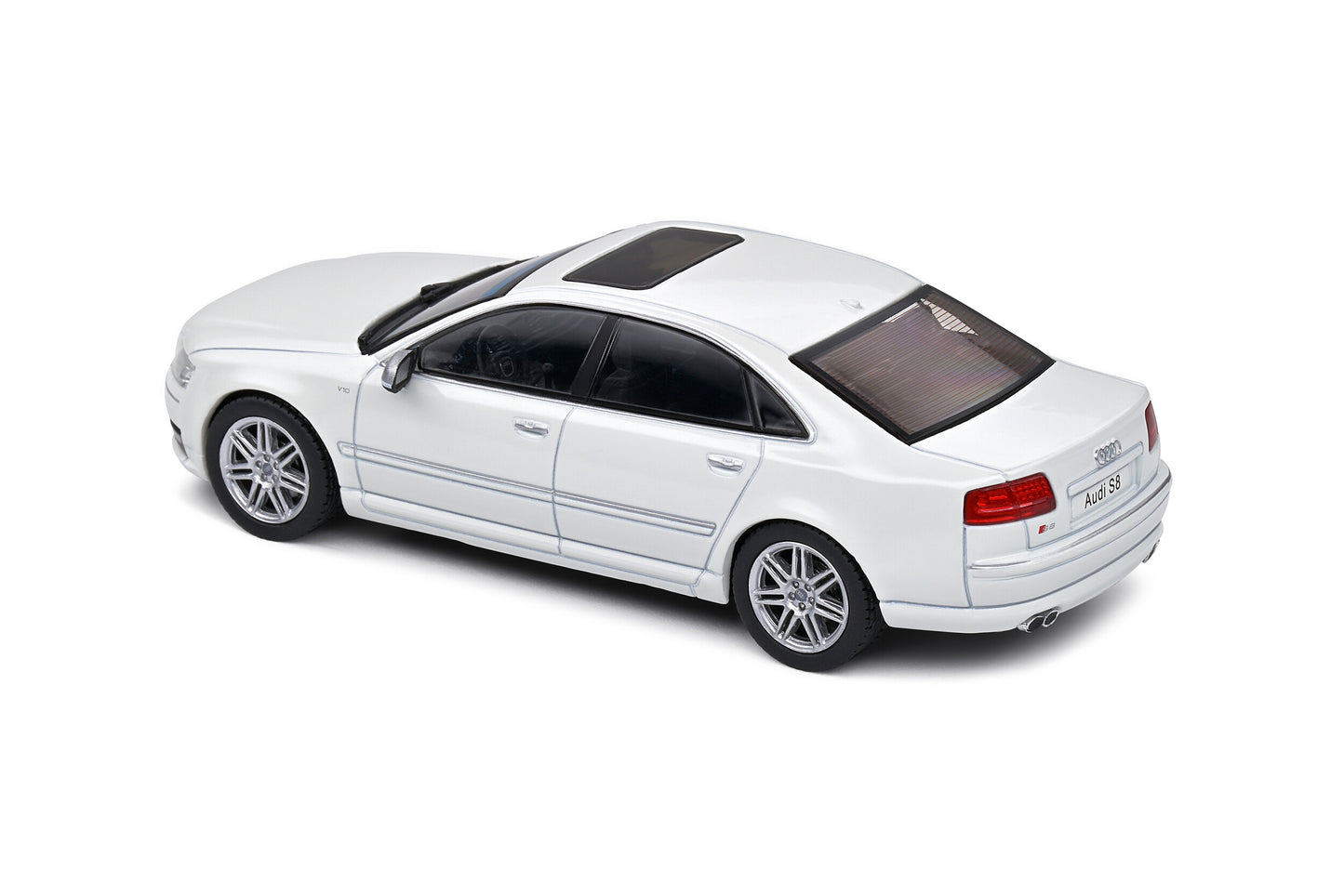 Audi S8 (D3) – 2010 - White 1/43 Solido S4313302