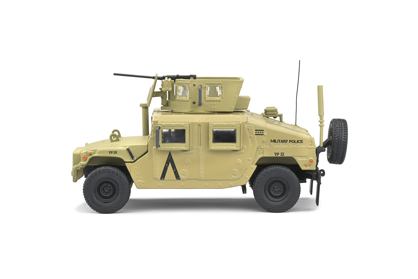 AM General M1115 Humvee Military Police – Desert Camo – 1983 1/48 Solido S4800103