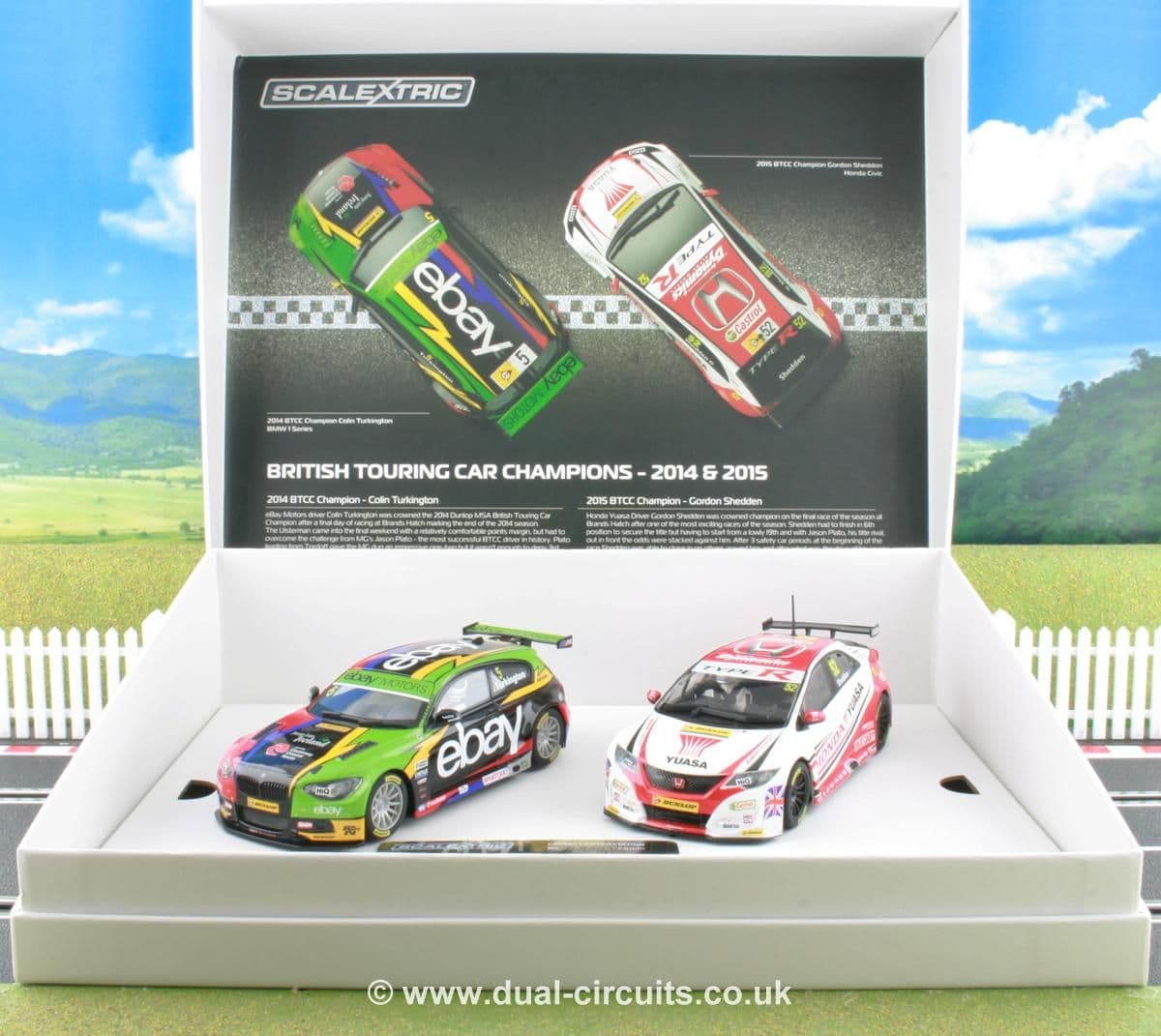 BTCC 2014 Champions Special Edition - 1/32 Scale - Scalextric - SCAC3694A