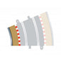 Radius 3 Curve Inner Borders 22.5 Degrees x 4 - 1/32 Scale - Scalextric - SCAC8281