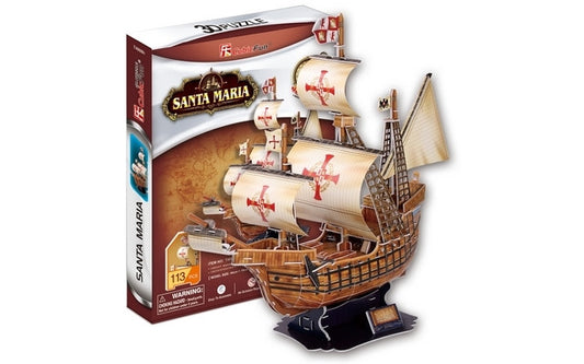 Santa Maria 113pcs CubicFun CFT4008H
