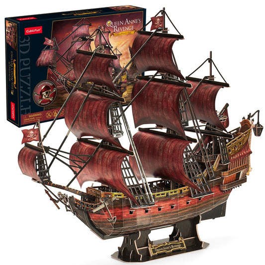 Queen Anne's Revenge 391pcs (Anniversary Red Ed.) CubicFun CFT4040H