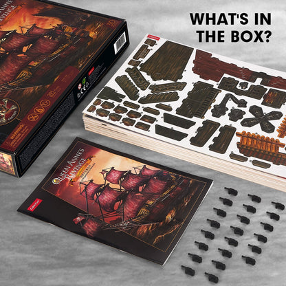 Queen Anne's Revenge 391pcs (Anniversary Red Ed.) CubicFun CFT4040H