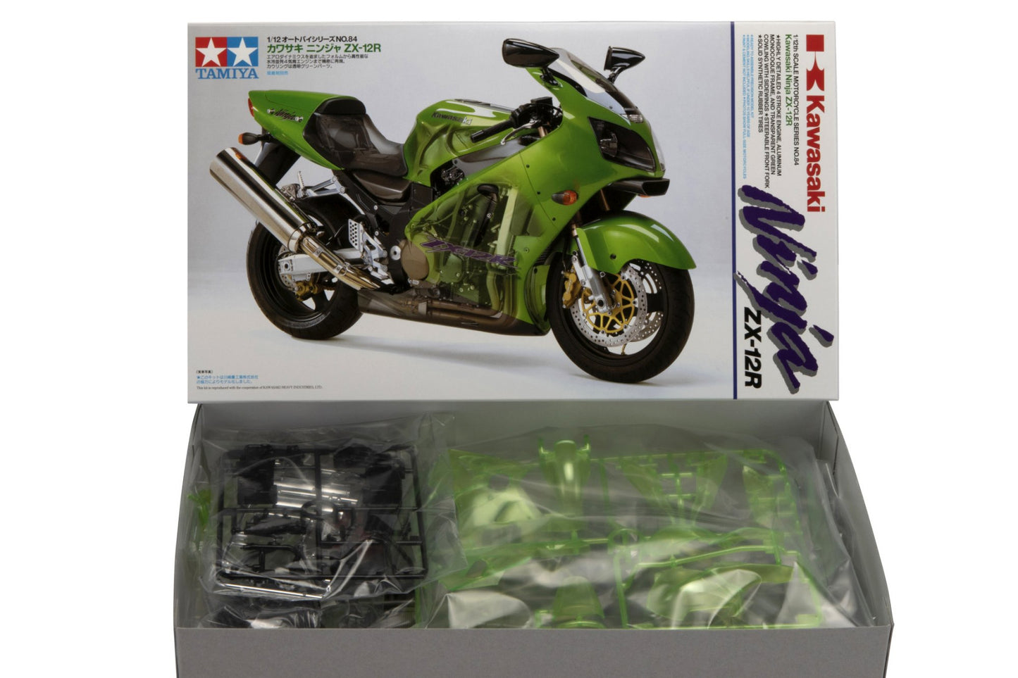 Kawasaki Ninja ZX-12R - 1/12 Scale Tamiya 14084