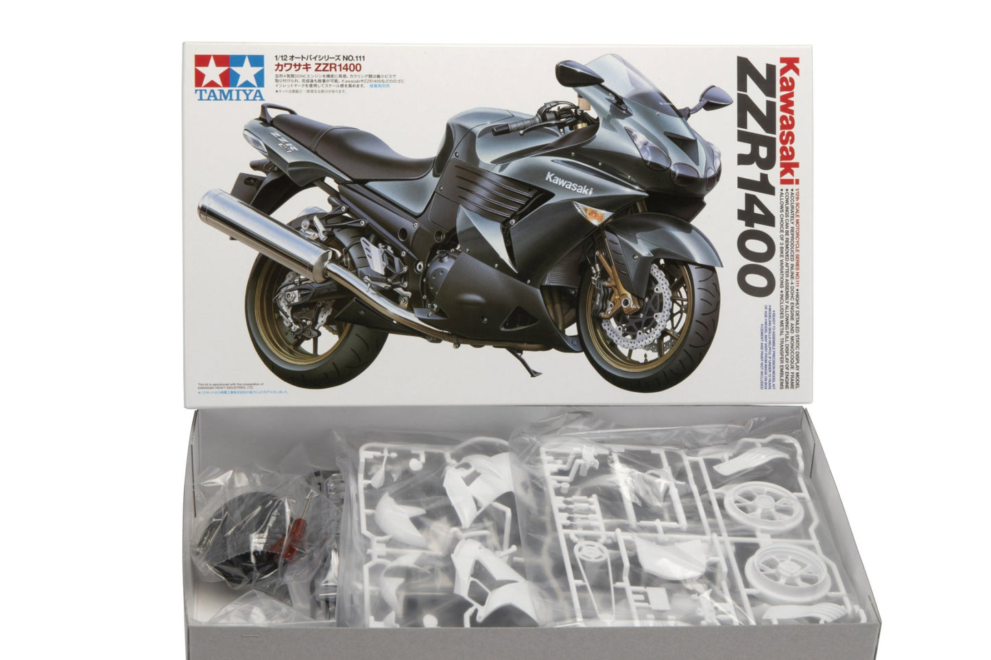 Kawasaki ZZR 1400 1/12 Scale Tamiya 14111