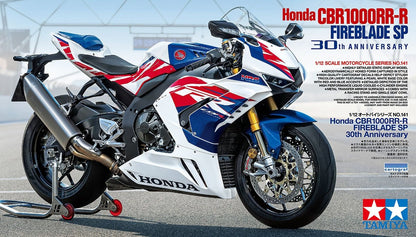Honda CBR1000RR-R Fireblade SP 30th Anniversary 1/12 Scale Tamiya 14141