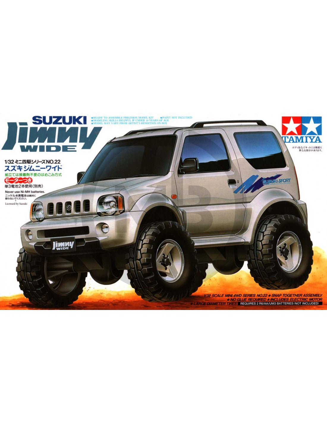 Suzuki Jimny Wide - 1/32 Scale Tamiya 19022