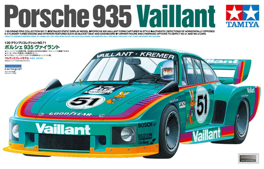 Porsche 935 Vaillant - 1/20 Scale Tamiya 20071