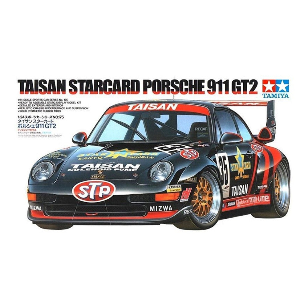 Taisan Starcard Porsche 911 GT2 1/24 Scale Tamiya 24175