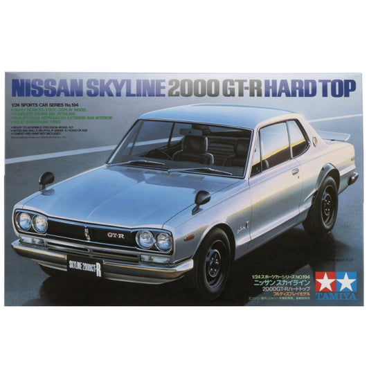 Nissan Skyline 2000 GT-R HardTop 1/24 Scale Tamiya 24194