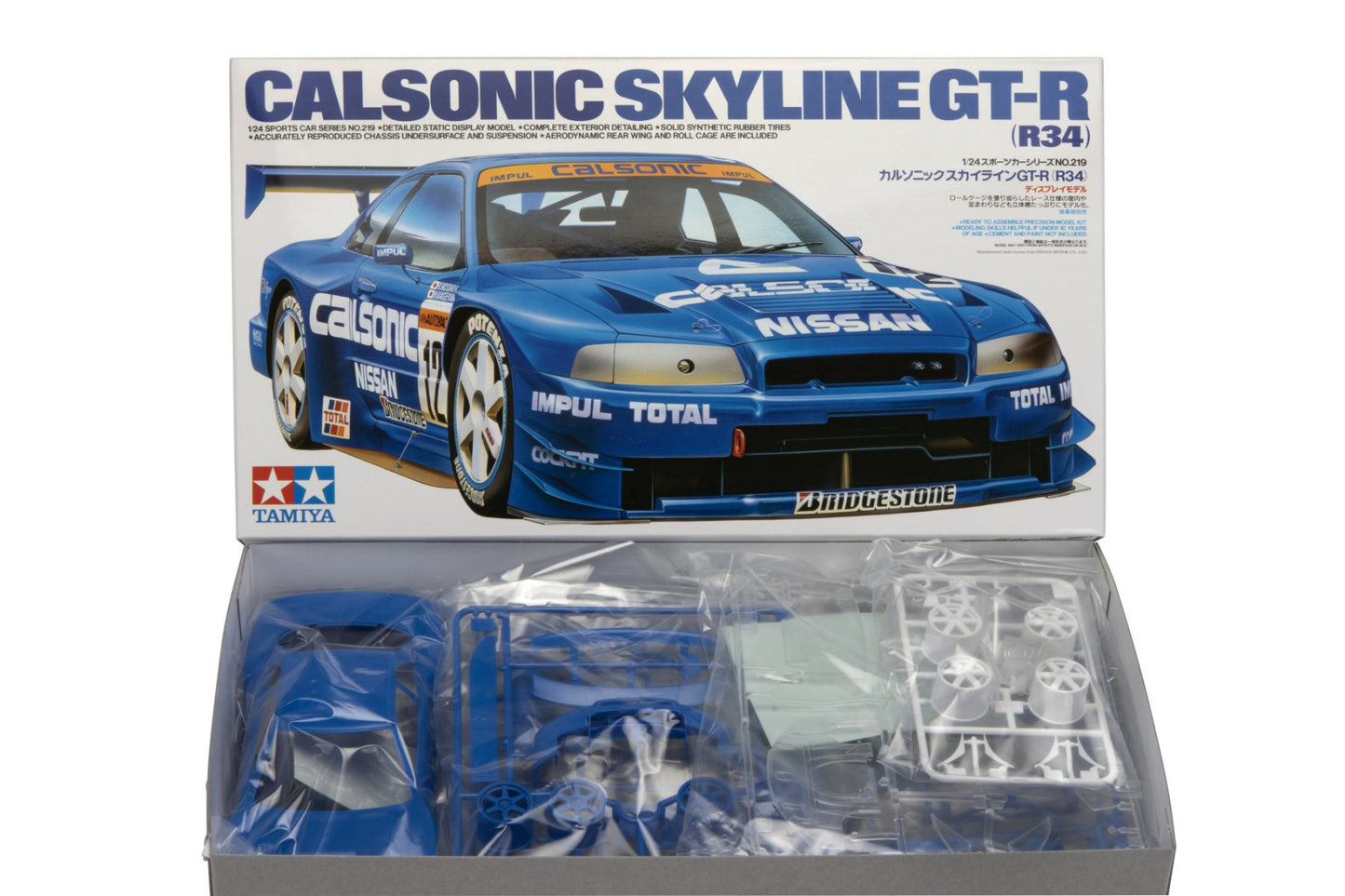 Calsonic Skyline GT-R (R34) 1/24 Scale Tamiya 24219