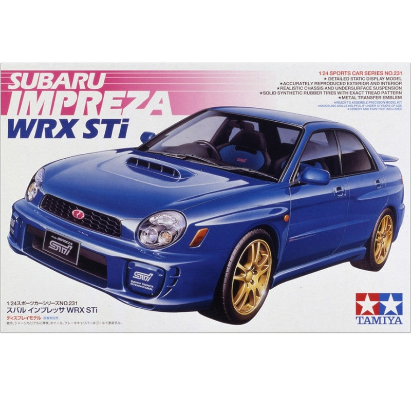 Subaru Impreza Sti 1/24 Scale Tamiya 24231