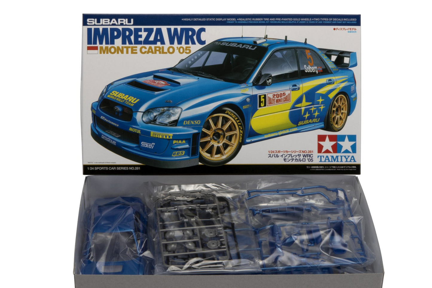 Subaru Impreza WRC MC '05 - 1/24 Scale Tamiya 24281