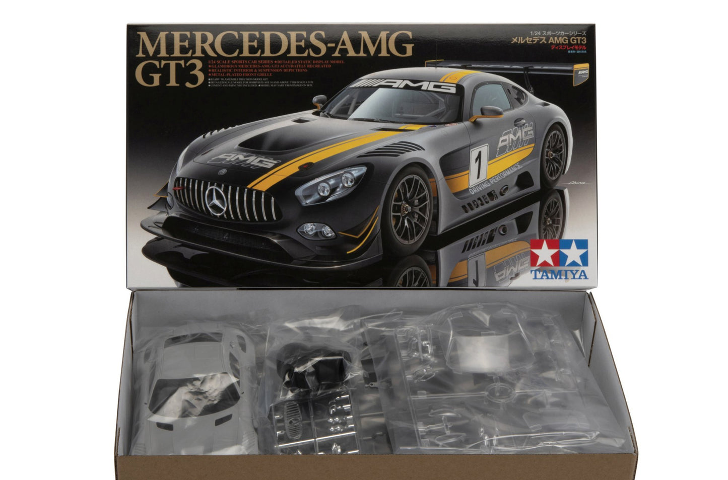 Mercedes-Benz AMG GT3 1/24 Scale Tamiya 24345