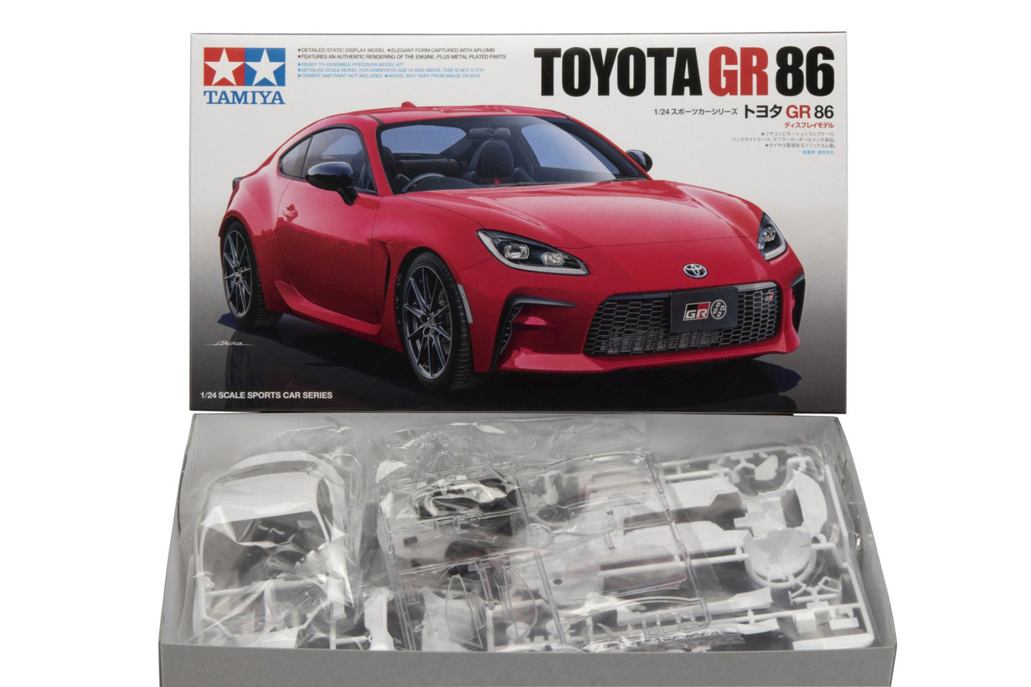 Toyota GR 86 1/24 Scale Tamiya 24361