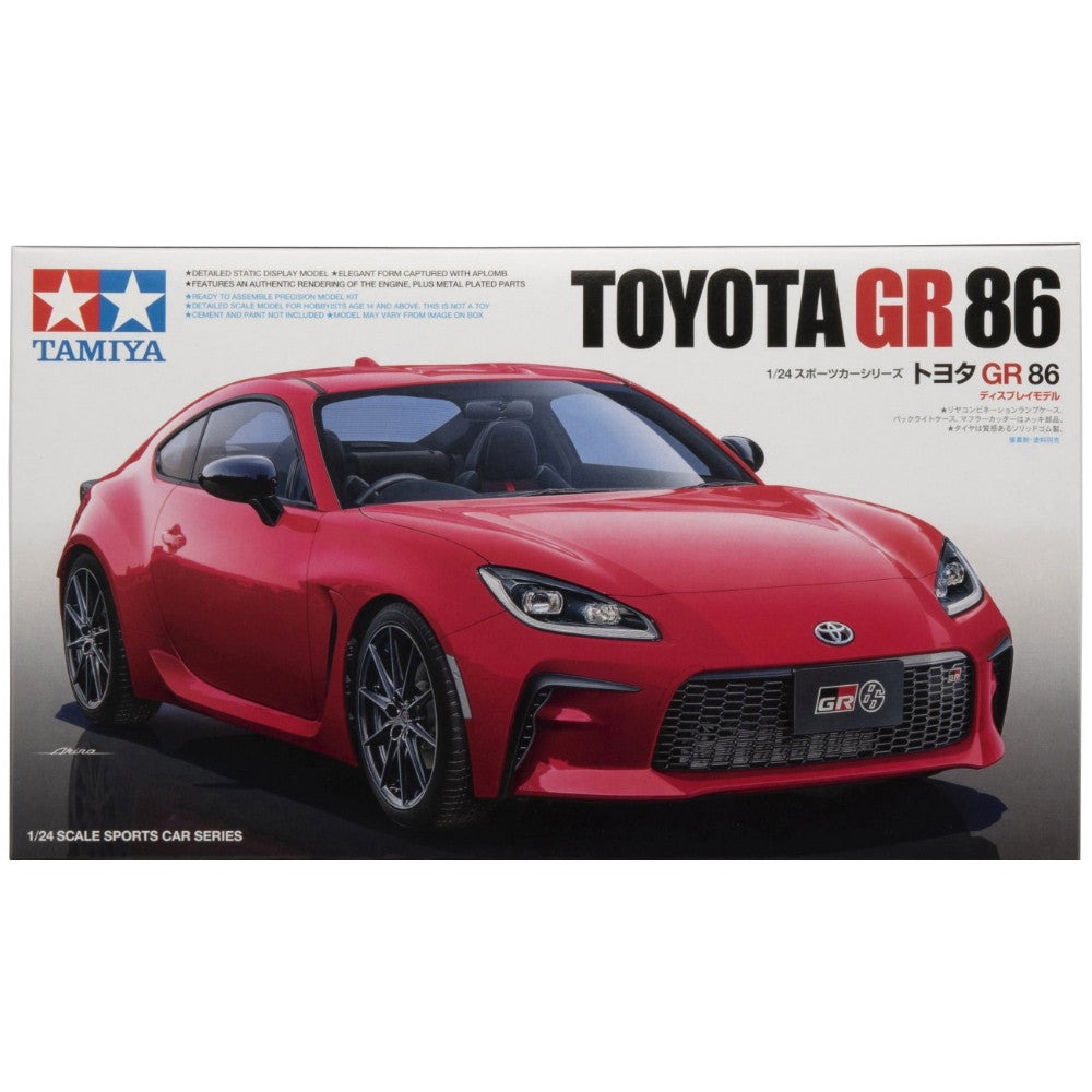 Toyota GR 86 1/24 Scale Tamiya 24361 – The Aviation Shop
