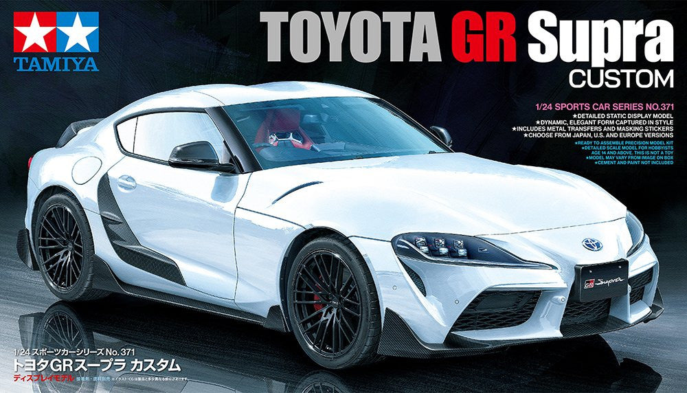 Toyota GR Supra Custom 1/24 Scale Tamiya 24371