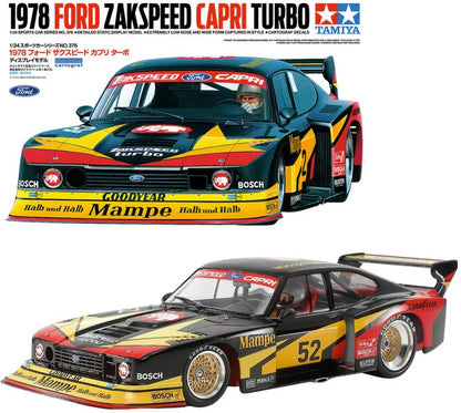 1978 Ford Zakspeed Capri - 1/24 Scale - Tamiya - TAM24376