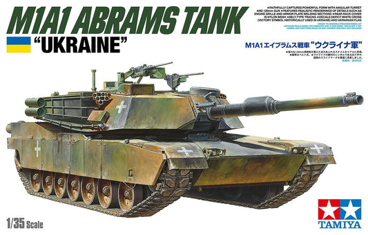 M1A1 Abrams "Ukraine" 1/35 Scale Tamiya 25216