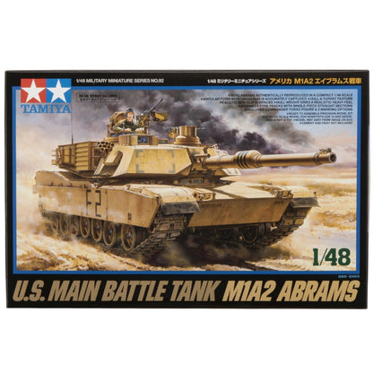 US Main Battle tank M1A2 Abrams 1/48 Scale Tamiya 32592
