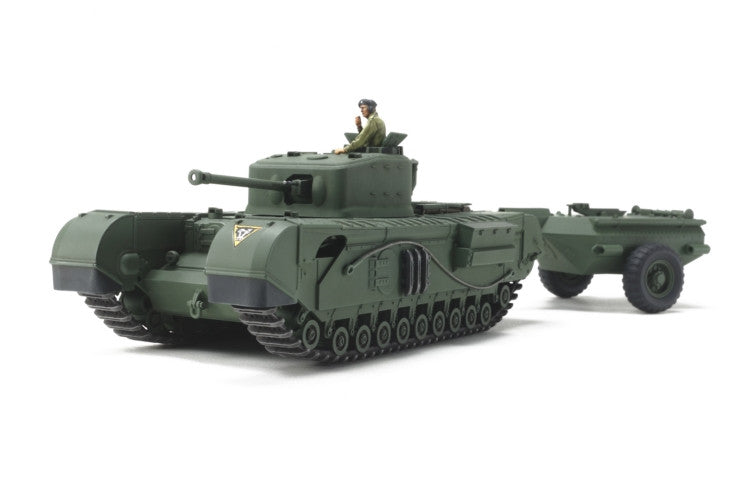 British Tank Churchill Mk.VII Crocodile 1/48 Scale Tamiya 32594