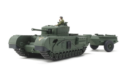 British Tank Churchill Mk.VII Crocodile 1/48 Scale Tamiya 32594