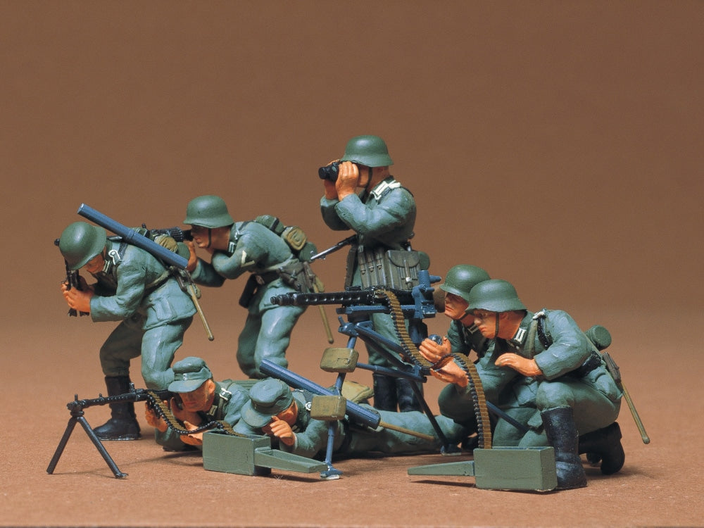 German Machine Gun Troops 1/35 Scale Tamiya 35038
