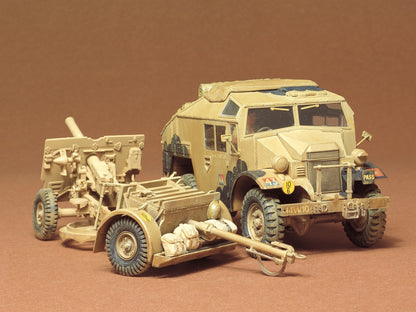 British 25pd & Quad Trac 1/35 Scale Tamiya 35044