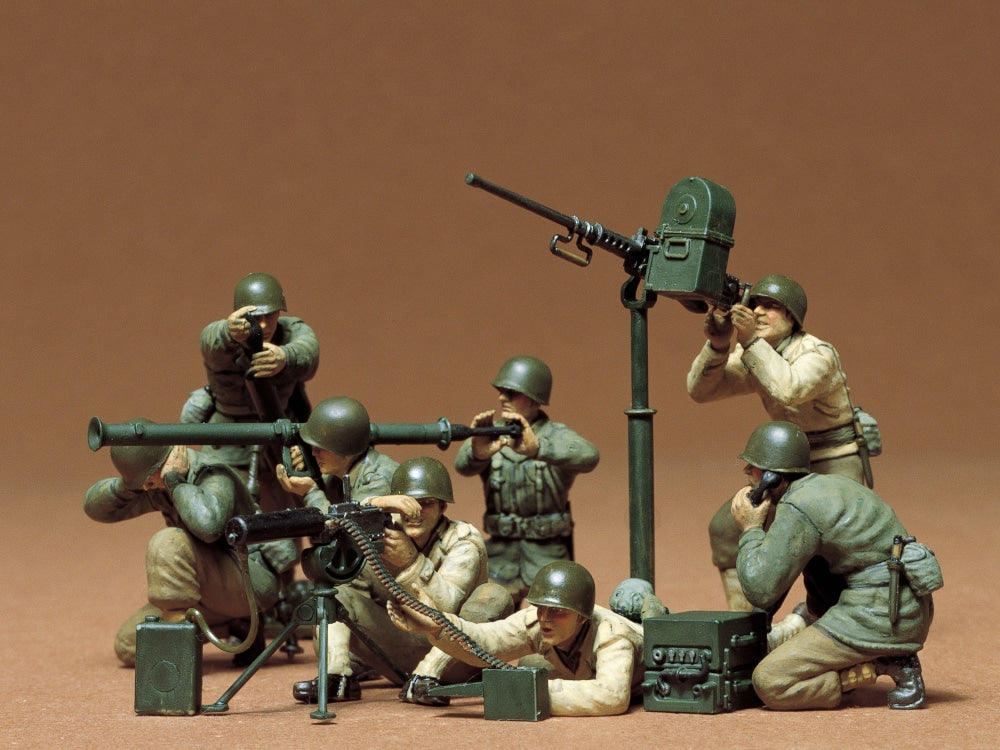 US Gun and Mortar Team 1/35 Scale Tamiya 35086