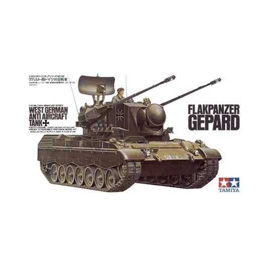West German Flakpanzer Gepard - 1/35 Scale Tamiya 35099