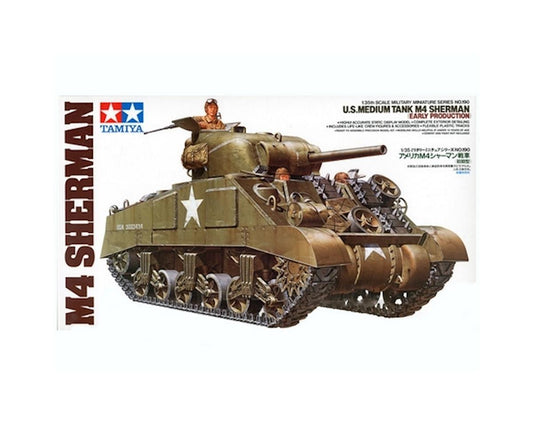US M4 Sherman Early Production 1/35 Scale Tamiya 35190