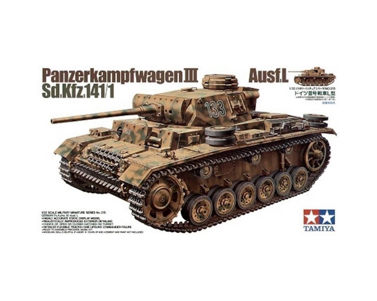 German Pz.Kpfw III Ausf.L 1/35 Scale Tamiya 35215