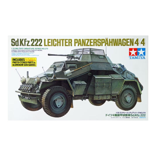 German Armoured Car Sd.Kfz.222 - 1/35 Scale Tamiya 35270