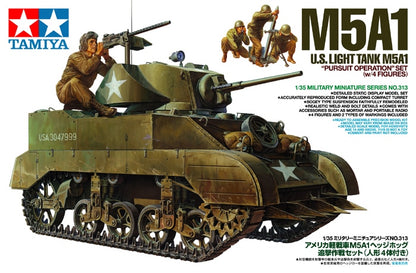 US Light Tank M5A1 1/35 Scale Tamiya 35313