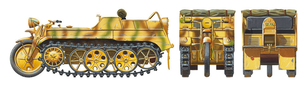 Kettenkraftrad Mid. Production 1/35 Scale Tamiya 35377