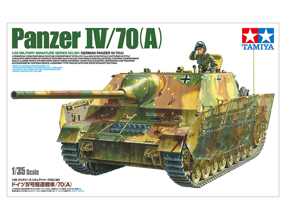 German Panzer IV/70(A) 1/35 Scale Tamiya 35381