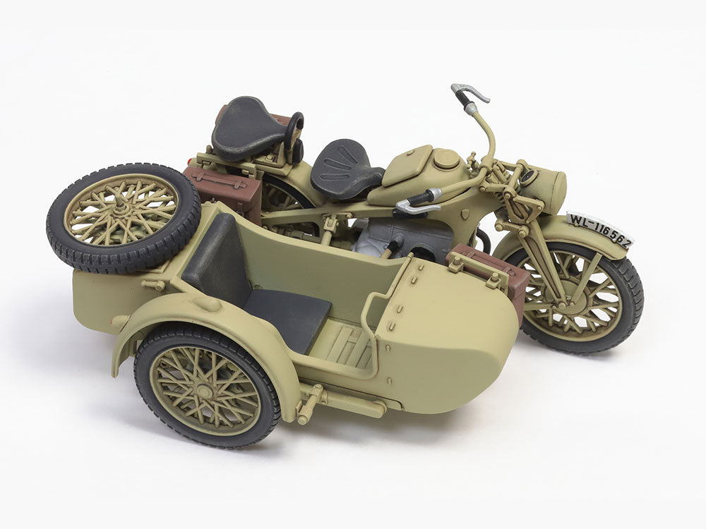German KS600 Motorcycle & Sidecar 1/35 Scale Tamiya 35384
