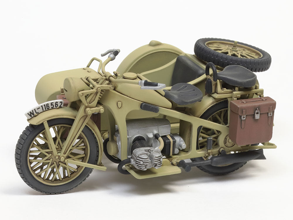 German KS600 Motorcycle & Sidecar 1/35 Scale Tamiya 35384