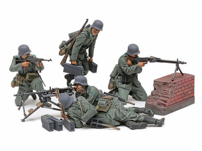 German MG Team Mid-WWII 1/35 Scale Tamiya 35386